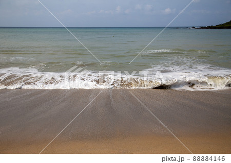 砂浜と海の景色 88884146