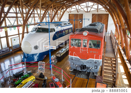 四国鉄道文化館のDF50形ディーゼル機関車 88885001