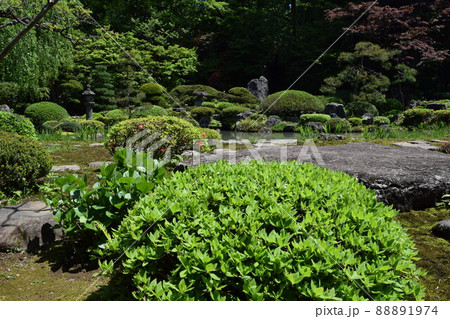 玉川寺庭園 国指定文化財 山形県 玉川寺庭園 国指定文化財 山形県 88891974