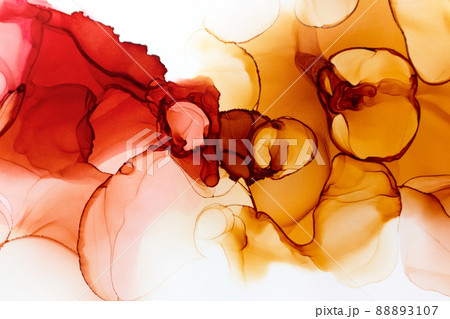 アルコールインクアート　テクスチャ　背景 アブストラクト 抽象画 88893107