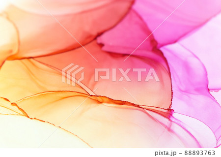 アルコールインクアート　テクスチャ　背景　アブストラクト　抽象画 88893763