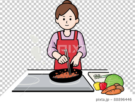 女人做飯 88896446