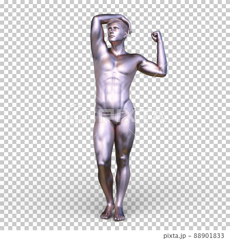 一個擺姿勢的男人 88901833