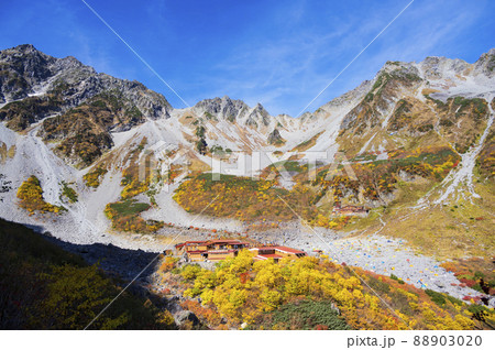 涸沢カールの紅葉 涸沢カールの紅葉 88903020