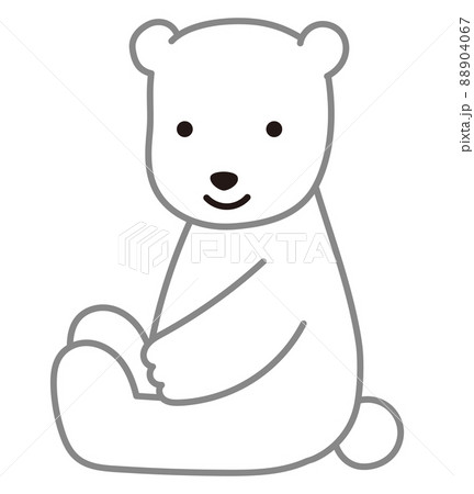 白熊のイラスト 88904067
