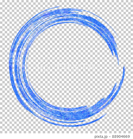 Brush circle blue texture Brush circle blue texture 88904669