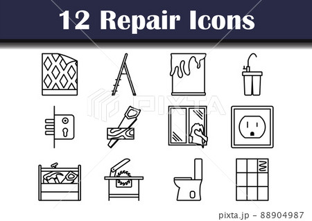 Repair Icon Set 88904987