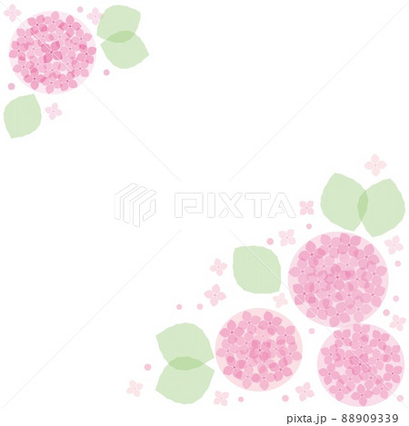 紫陽花　フレーム 88909339