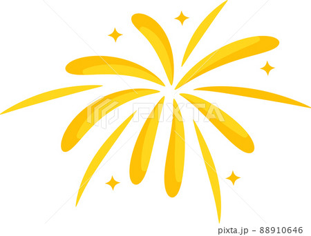 Colorful confetti. Bright holiday firework. Color 2D splash. 88910646