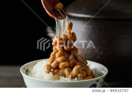 日本食イメージ　　納豆 88910797