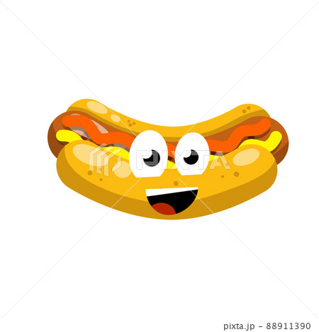 Delicious Bun. Bread, sausage 88911390