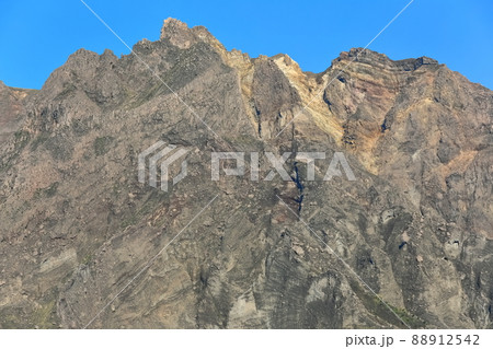 【鹿児島県】湯之平展望所から見た桜島 【鹿児島県】湯之平展望所から見た桜島 88912542