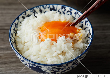日本食イメージ 卵かけご飯 日本食イメージ 卵かけご飯 88912940