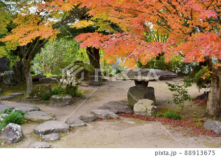 大分県杵築市 大原邸の庭園 大分県杵築市 大原邸の庭園 88913675