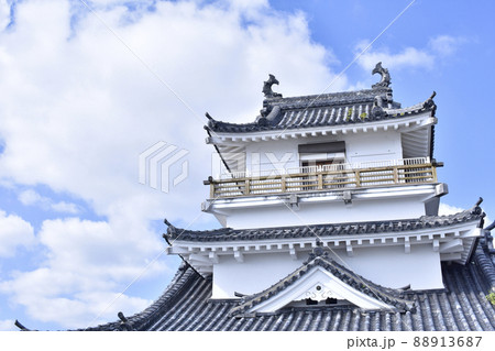 大分県杵築市 杵築城天守閣 大分県杵築市 杵築城天守閣 88913687