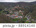 Town of Hardegg, Austria in a spring season 88914140