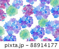 紫陽花をイメージしたデザイン 88914177