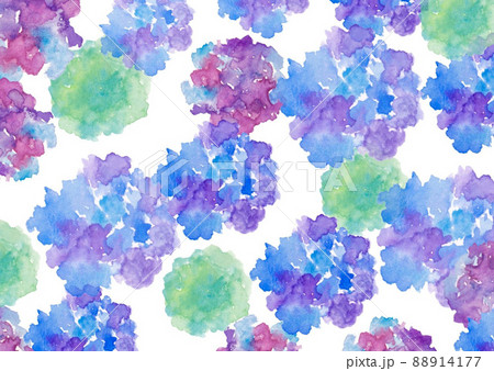 紫陽花をイメージしたデザイン 紫陽花をイメージしたデザイン 88914177