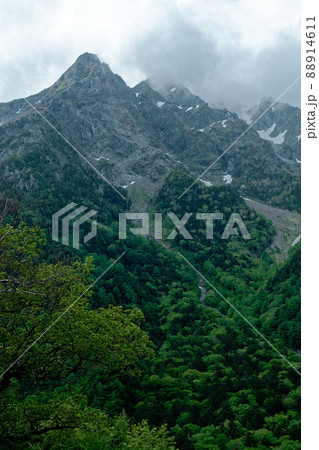 徳本峠越から上高地へ 徳本峠越から上高地へ 88914611
