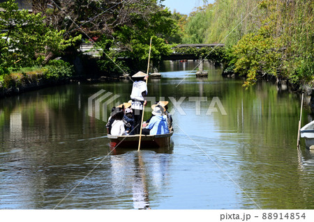 福岡県 水郷柳川 川下り 福岡県 水郷柳川 川下り 88914854