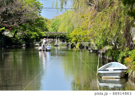 福岡県 水郷柳川 川下り 福岡県 水郷柳川 川下り 88914863