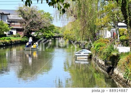 福岡県 水郷柳川 川下り 福岡県 水郷柳川 川下り 88914887