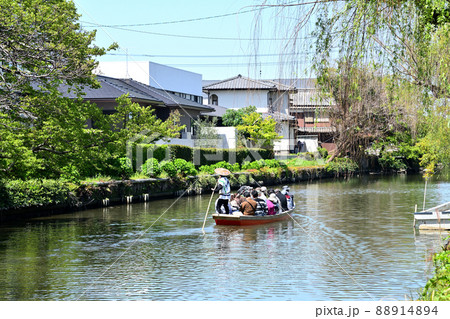 福岡県　水郷柳川　川下り 88914894