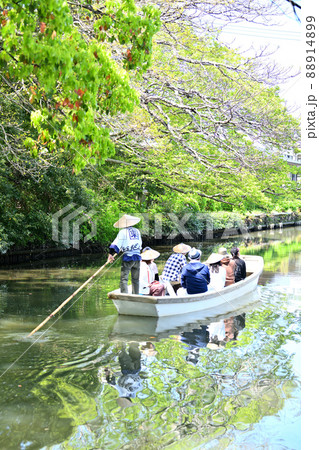 福岡県 水郷柳川 川下り 福岡県 水郷柳川 川下り 88914899