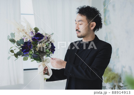 髭のフラワーアーティスト 88914913