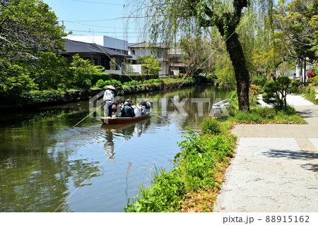 福岡県 水郷柳川 川下り 福岡県 水郷柳川 川下り 88915162