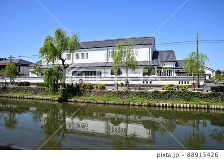 柳川市　掘割りのある風景　柳川古文書館 88915426