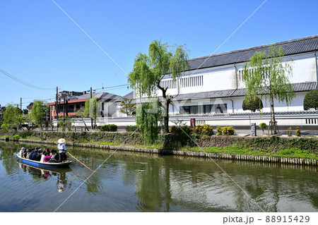 柳川市 掘割りのある風景 柳川古文書館 柳川市 掘割りのある風景 柳川古文書館 88915429