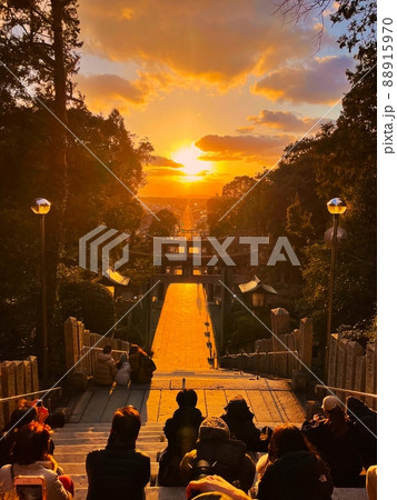 光の道 宮地嶽神社 スマホ撮影 光の道 宮地嶽神社 スマホ撮影 88915970