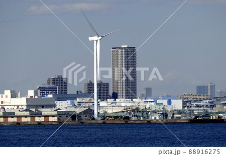 横浜港（よこはまこう）神奈川県横浜市の東京湾岸　国際戦略港湾・京浜港（ハブ港） 88916275