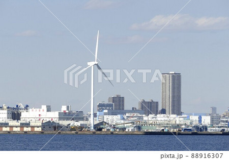 横浜港（よこはまこう）神奈川県横浜市の東京湾岸　国際戦略港湾・京浜港（ハブ港） 88916307