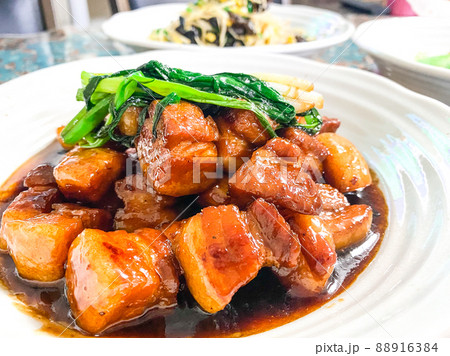 中国家庭料理・東坡肉（豚の角煮） 88916384