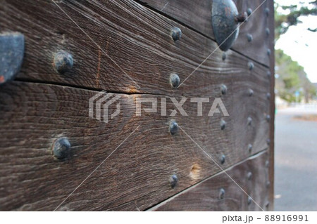 京都御所　蛤御門　弾痕 88916991