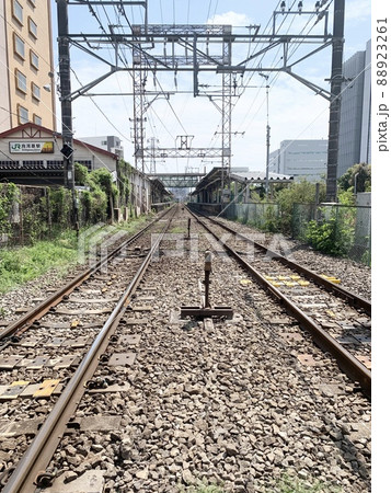 JR東日本 南武線 向河原駅踏切 88923261