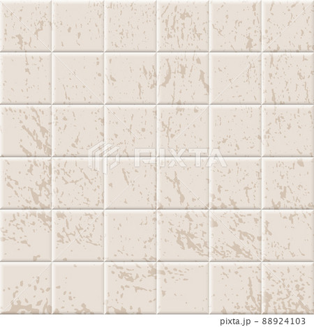 Decorative ceramic tile seamless pattern. Vector background. 88924103