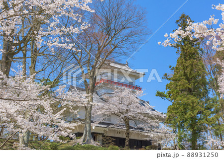 春の御隅櫓 千秋公園 秋田 春の御隅櫓 千秋公園 秋田 88931250