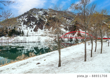 破間川ダムと浅草大橋 破間川ダムと浅草大橋 88931708