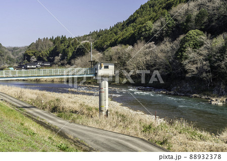 三次歴みち石畳通り　西城川　広島県三次市 88932378
