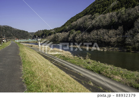 三次歴みち石畳通り 西城川 広島県三次市 三次歴みち石畳通り 西城川 広島県三次市 88932379