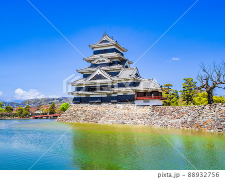 国宝　春の松本城 88932756