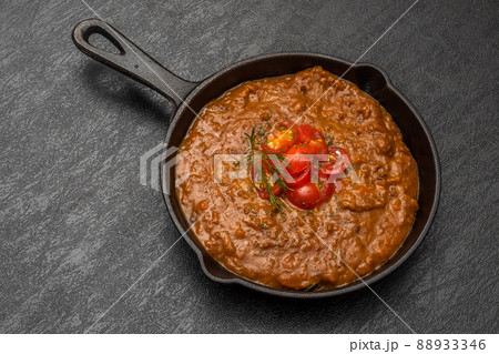 ドライカレー　キーマカレー　dry curry and rice set 88933346