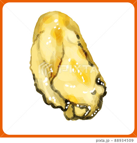 手描き水彩の焼き牡蠣イラスト 88934509