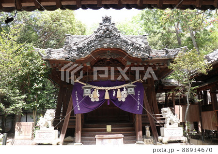 有松天満宮　有松の古い町並み（愛知県名古屋市） 88934670