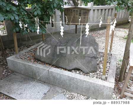 文京区の牛天神北野神社にある願い牛 88937988