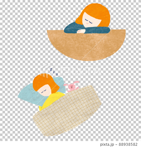 A sleeping person 88938582