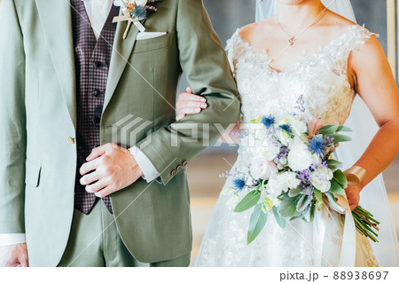 チャペル 新郎 新婦 チャペル 新郎 新婦 88938697